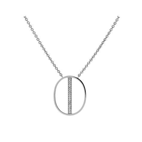 Damen Halskette Silber 925 Zirkonia - Halsketten Damen | OROVIVO