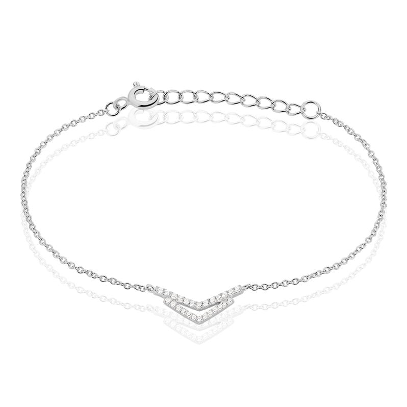 Bracelet Louna Argent Et Oxyde - Spannringe Damen | OROVIVO