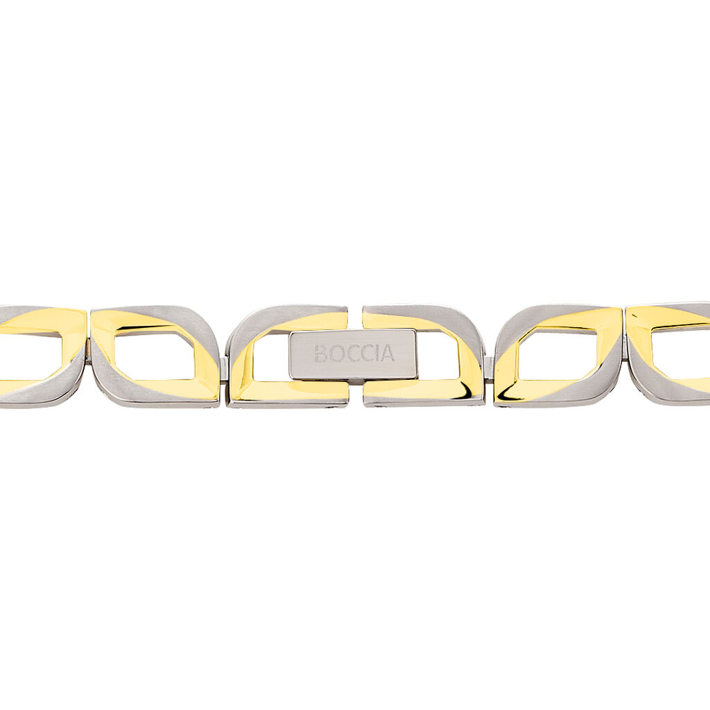 Boccia Damenarmband Titan Vergoldet Bicolor - Armbänder Damen | OROVIVO