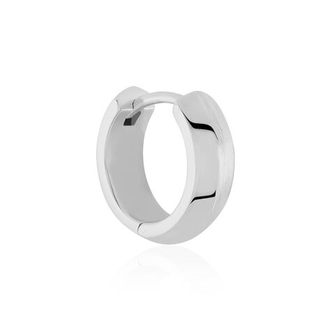 Herrencreole Silber 925 Rhodiniert - Creolen Herren | OROVIVO