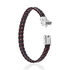 YANNIS Herren Armband Leder Multicolour B 8 mm