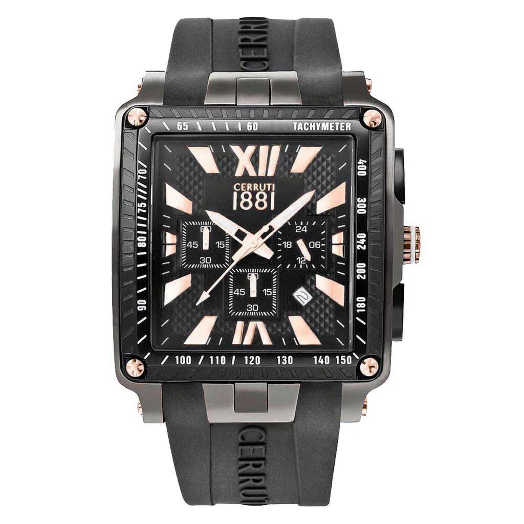 Montre Cerruti Cra012sub02bkp - Spannringe Herren | OROVIVO