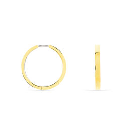 Boccia Damen Creolen Titan Bicolor 0517-10 - Creolen Damen | OROVIVO