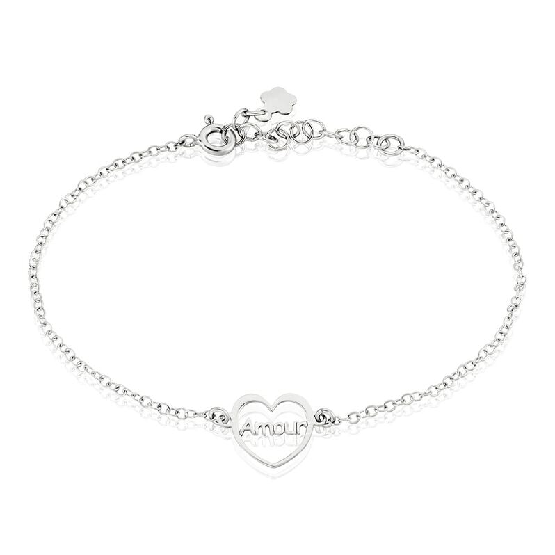 Bracelet Argent Weiss Nalani - Spannringe Damen | OROVIVO