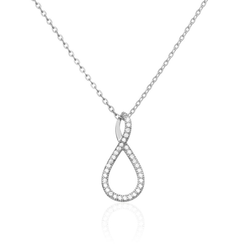 Kette 925-er Silber Rhodiniert - Spannringe Damen | OROVIVO