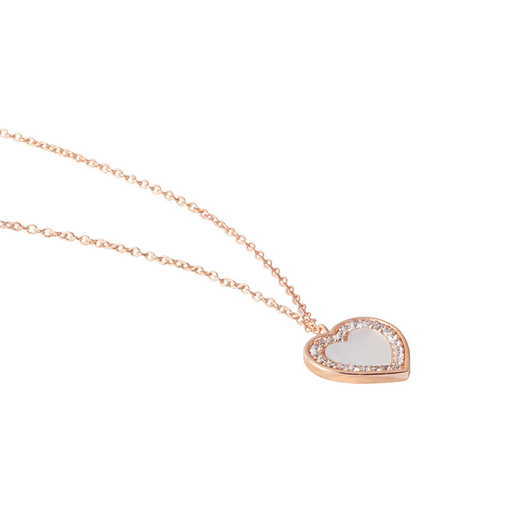 Damen Halskette Silber 925 Rosé Vergoldet - Halsketten Damen | OROVIVO