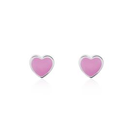Kinder Ohrstecker Silber 925 Herz - Ohrstecker Kinder | OROVIVO