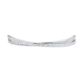 Damen Armreif Silber 925 Zirkonia - Armreifen Damen | OROVIVO