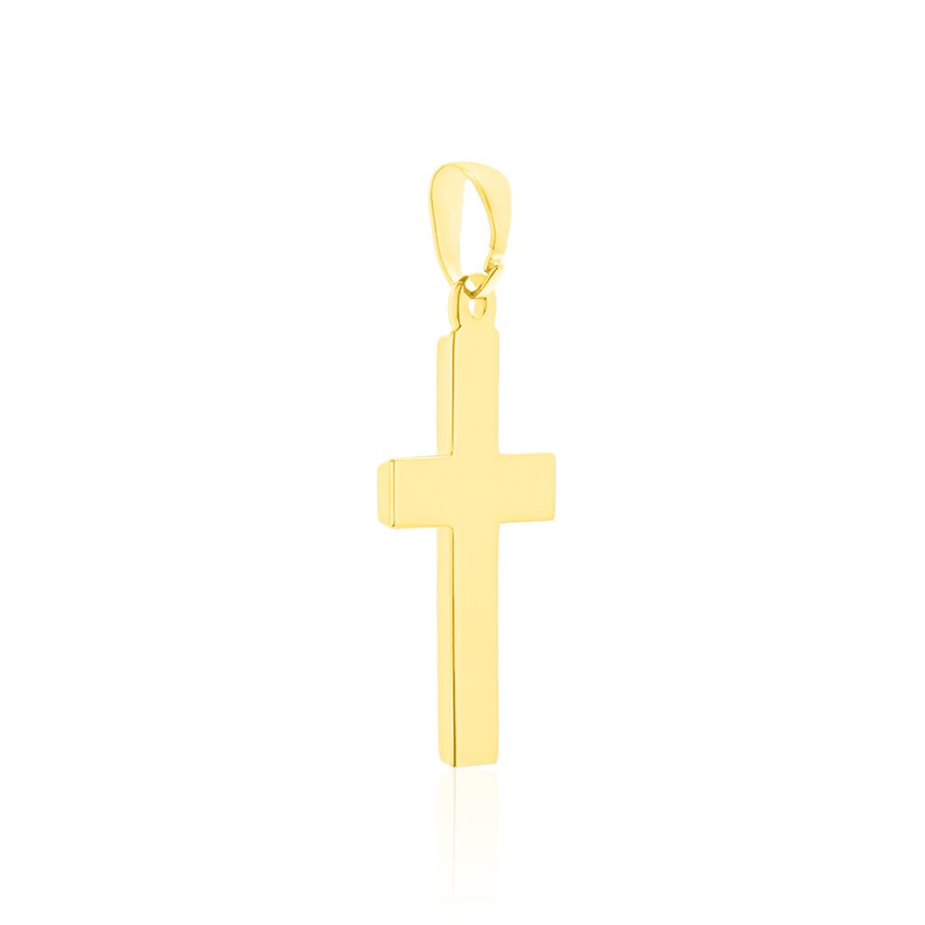 DAMIAN KREUZ 5 Unisex Anh&auml;nger Gold Bicolor 333 (8 Karat) Christus