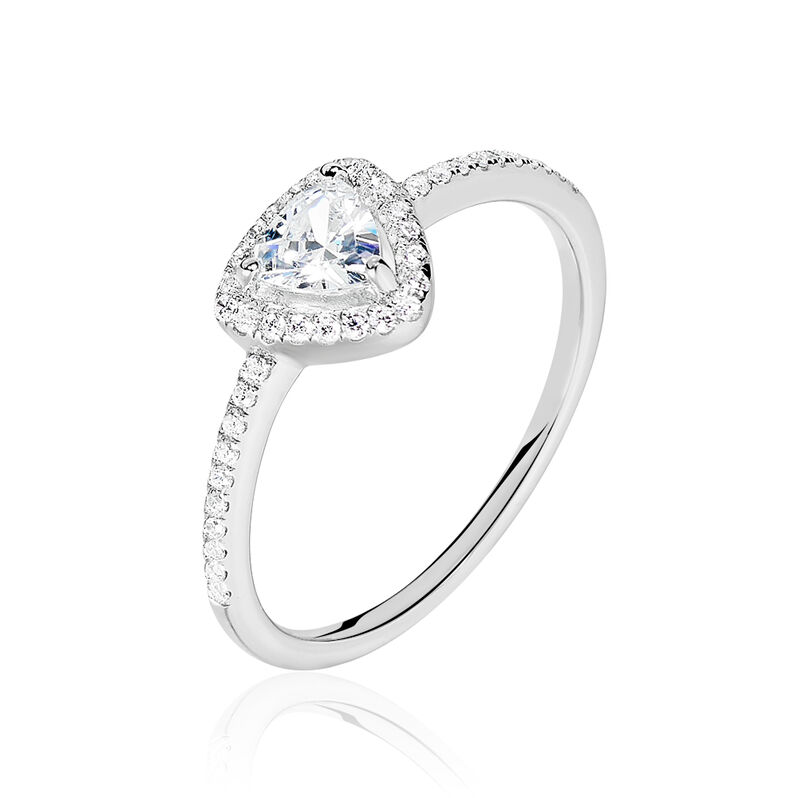 Bague Justine Argent Triangle Oxydes - Spannringe Damen | OROVIVO