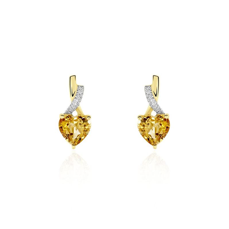 Boucles D'oreilles Puces Or Jaune Clothilde - Spannringe Damen | OROVIVO