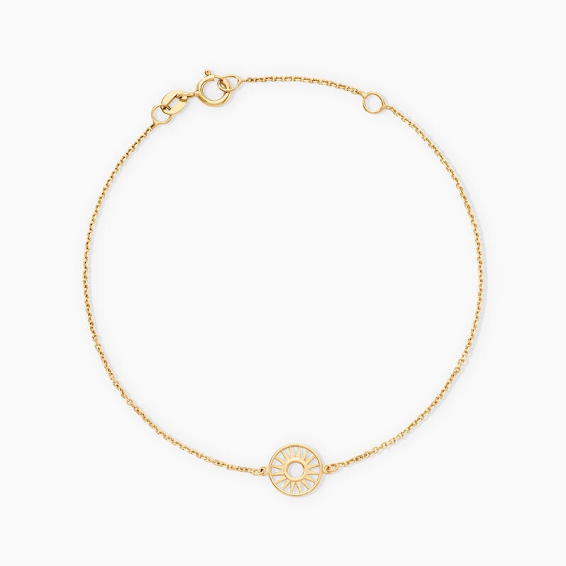Bracelet Solaris Or Jaune - Spannringe Damen | OROVIVO