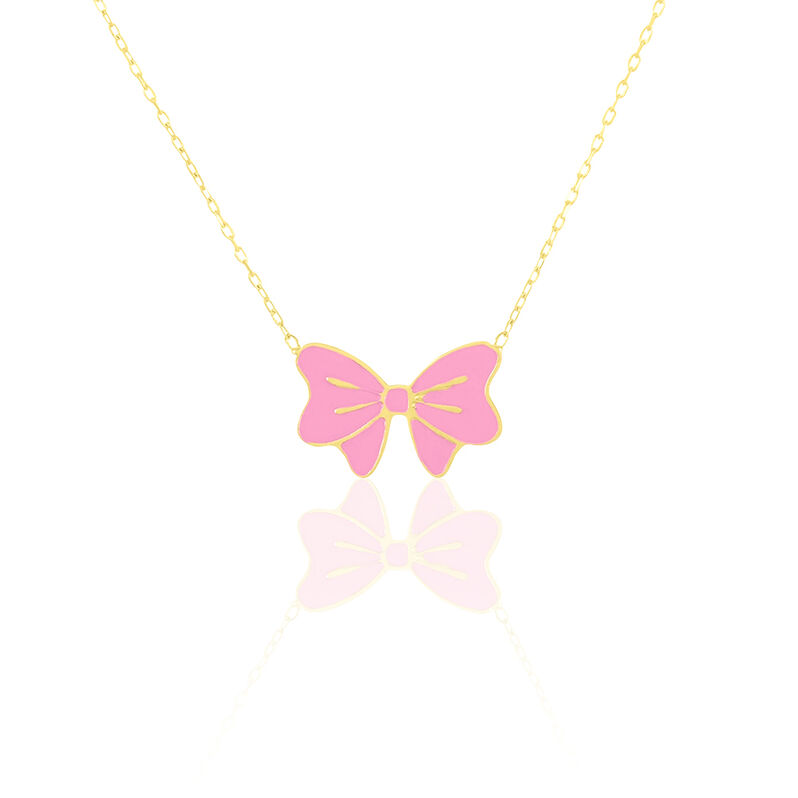 Collier Amelie Or Jaune Noeud - Spannringe Kinder | OROVIVO