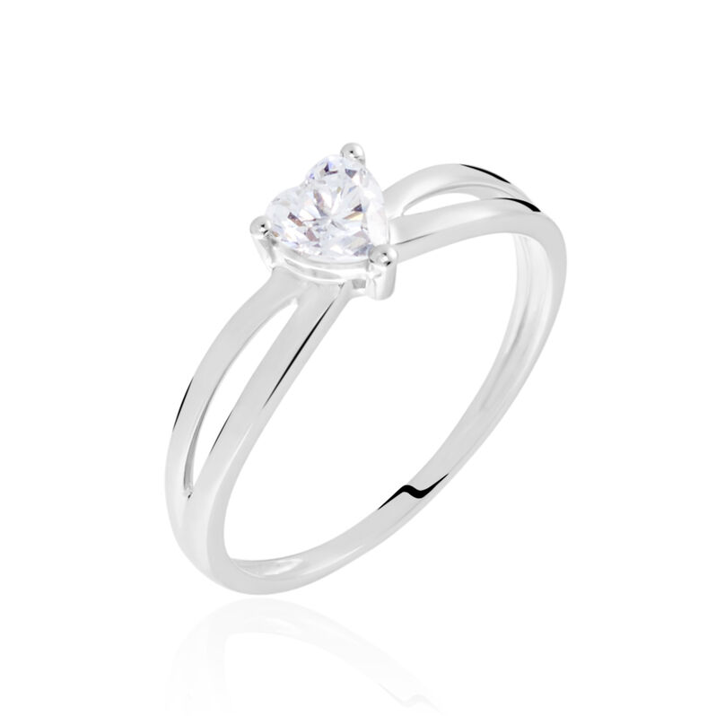 Bague Glaieul Or Weiss Oxyde - Spannringe Damen | OROVIVO