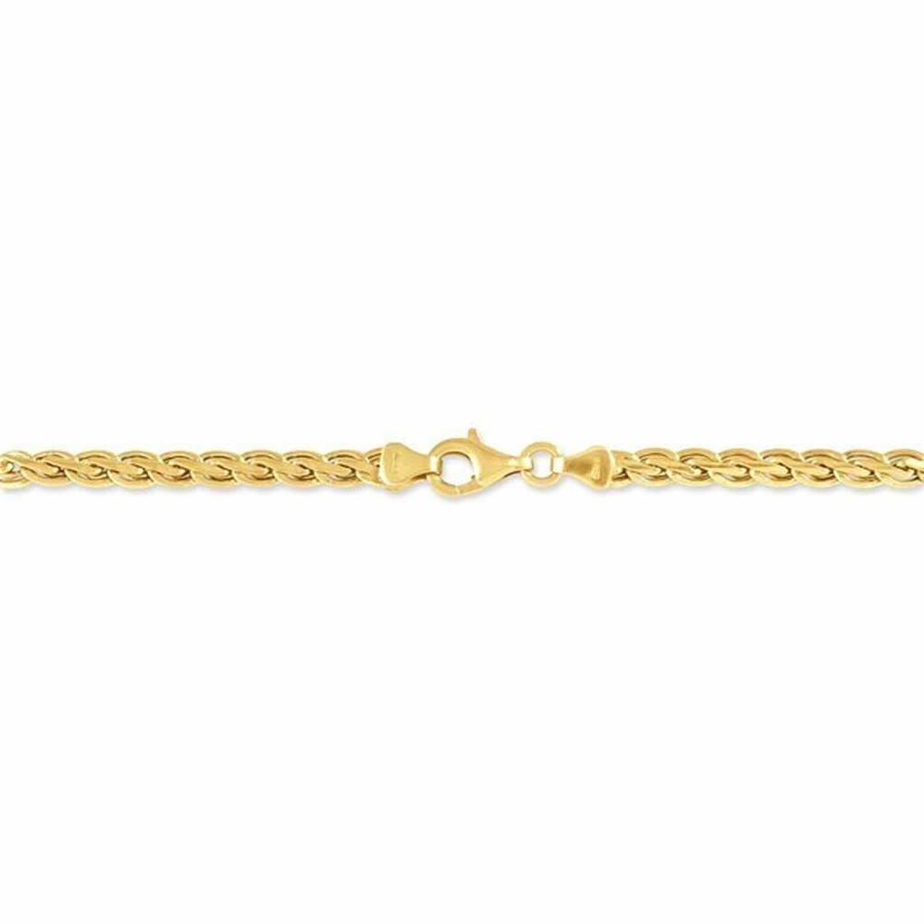 Bracelet Jayna Maille Palmier Or Jaune - Spannringe Damen | OROVIVO