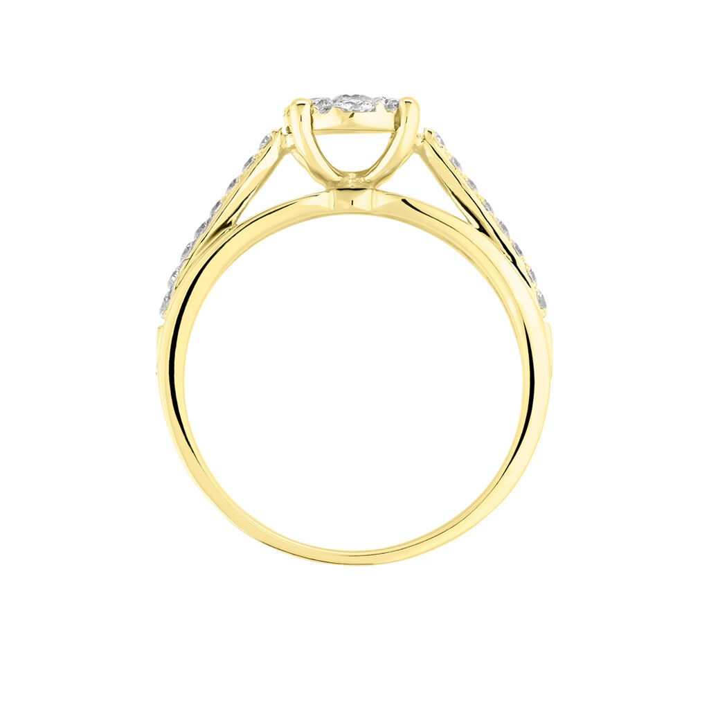 Bague Kate Or Jaune Diamant - Spannringe Damen | OROVIVO