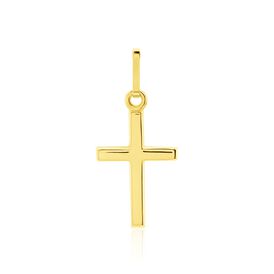 Kreuz Anhänger Gold 585 Eleasar - Kreuzanhänger Unisex | OROVIVO