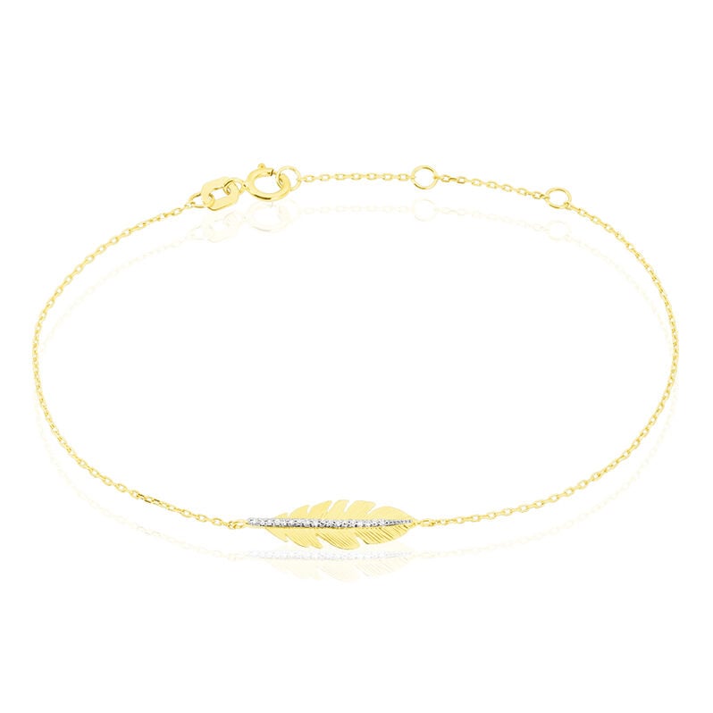 Bracelet Paola Or Jaune Diamant - Spannringe Damen | OROVIVO