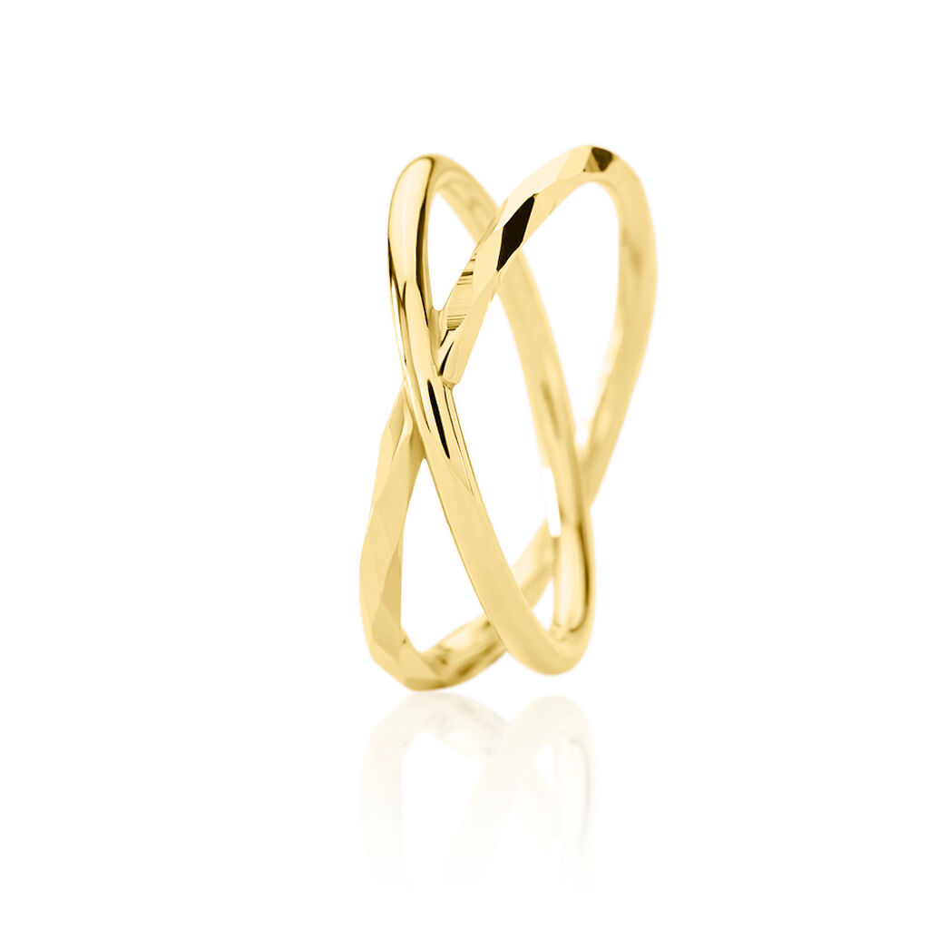 Thumbnail - Damen Ring Gold 375 Twist 3, Ring ohne Stein