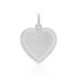 AXELIA GRAVUR 2 Damen Anh&auml;nger Silber 925 Herz