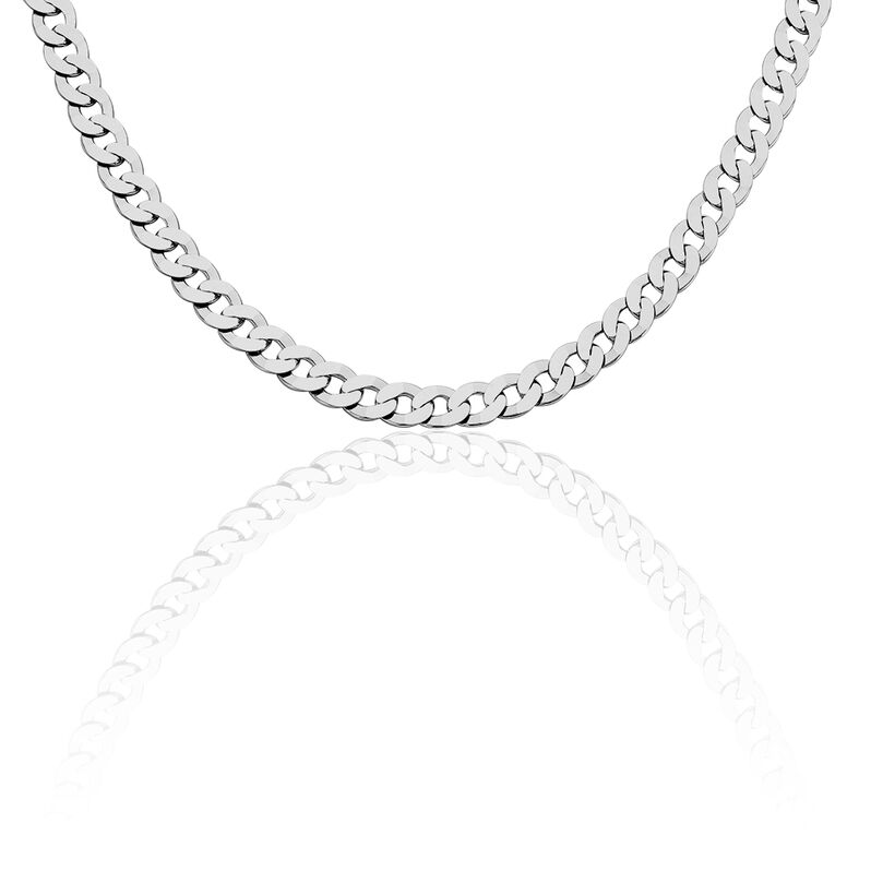 Unisex Panzerkette Silber 925  - Halsketten Herren | OROVIVO