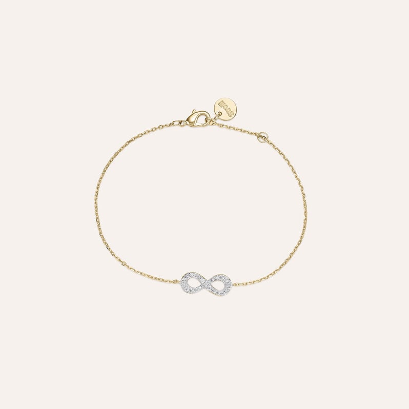Bracciale Golden Dream Placcato Oro Giallo Cubic Zirconia - Spannringe Damen | OROVIVO