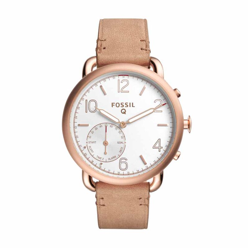 Montre Hybride Fossil Connecte Tailor Argent - Spannringe Damen | OROVIVO