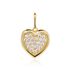  Anhänger Gold 375 Zirkonia Herz Eldora 