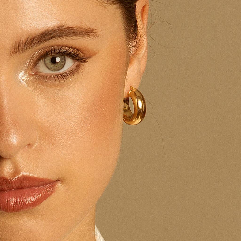 Damen Creolen Gold 333  - Creolen Damen | OROVIVO