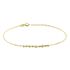 MERINA Damen Armband Gold 375 (9 Karat) Zirkonia Weiß 0,200 ct