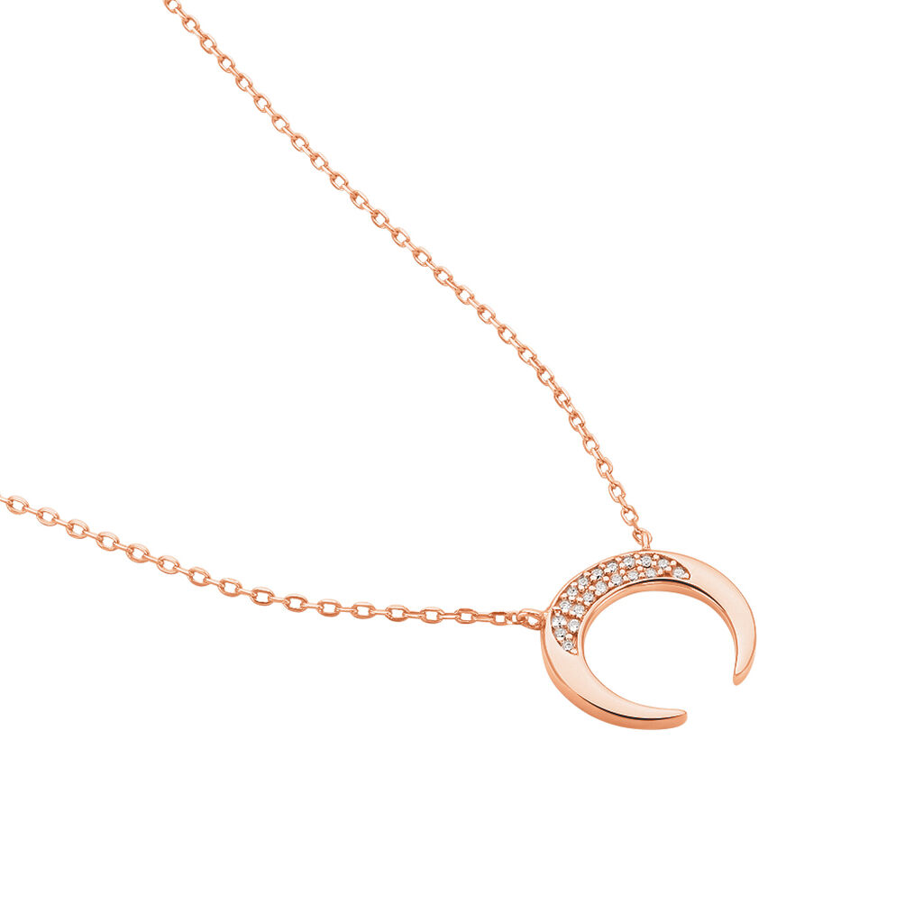 Damen Halskette Silber 925 Rosé Vergoldet - Halsketten Damen | OROVIVO