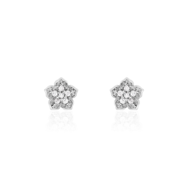 Boucles D'oreilles Argent Rhodie Anne-ch - Spannringe Damen | OROVIVO