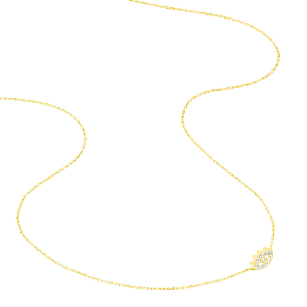 Collier Or Jaune Anahide - Spannringe Damen | OROVIVO