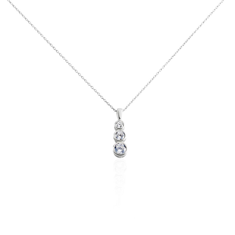Collier Divanno Argent Rhodié Oxyde - Spannringe Damen | OROVIVO