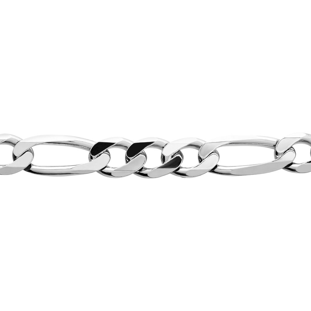 Herren Armkette Silber 925 Figaro S 9,00mm  - Armketten Herren | OROVIVO