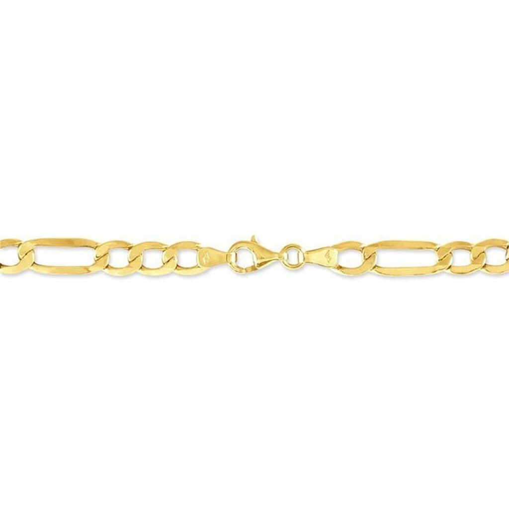 FIGARO 1/3 Herren Armkette Gold 375 (9 Karat) B 4,5 mm