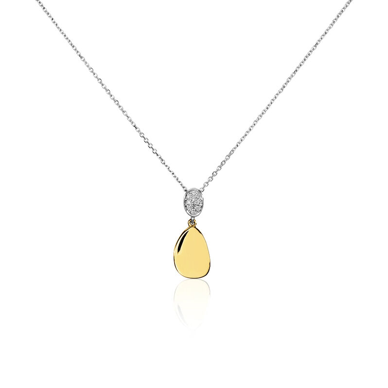 Collier Or Jaune Diamant - Spannringe Damen | OROVIVO