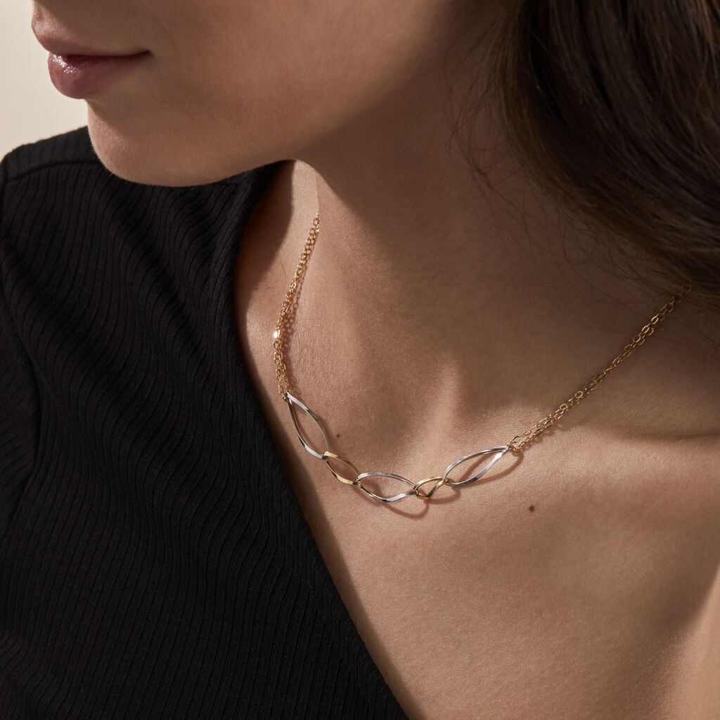Collier Benedicte Or Bicolore - Spannringe Damen | OROVIVO