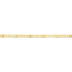 Unisex Figarokette Gold 375 50cm - Ketten ohne Anhänger Unisex | OROVIVO