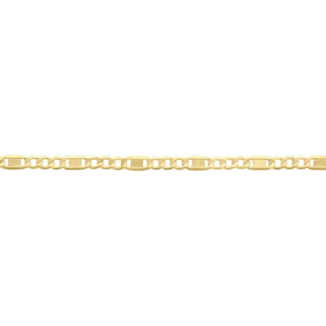 Unisex Figarokette Gold 375  - Halsketten Unisex | OROVIVO