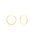 SMILLA FLEXIBEL 3 Damen Creolen Gold 375 (9 Karat) B 1,2 mm