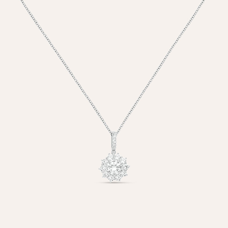 Collana Silver Elegance Argento Rodiato Cubic Zirconia - Spannringe Damen | OROVIVO