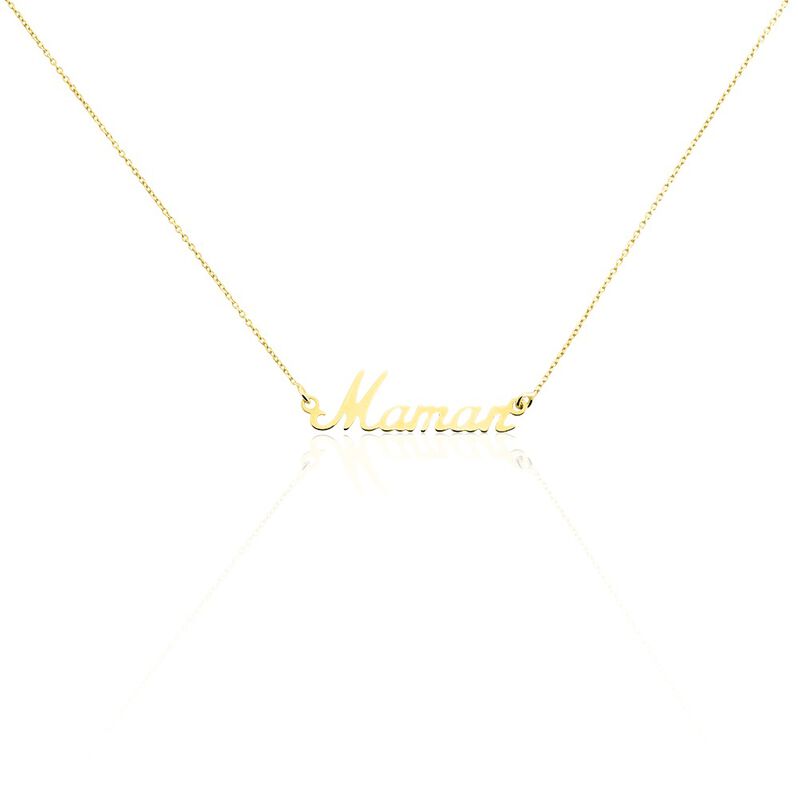 Collier Marline Or Jaune - Spannringe Damen | OROVIVO