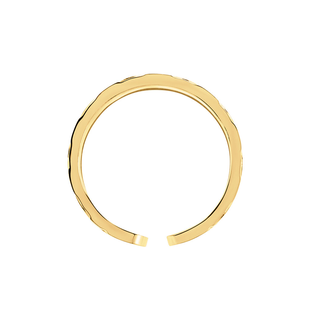 ROMINA Damen Ring Edelstahl vergoldet