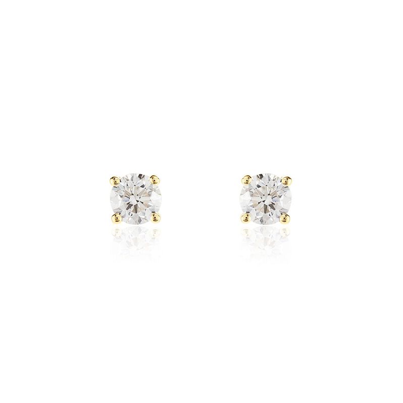 Damen Ohrstecker Gold 585 Diamant 0,31ct Victoria  - Ohrstecker Damen | OROVIVO