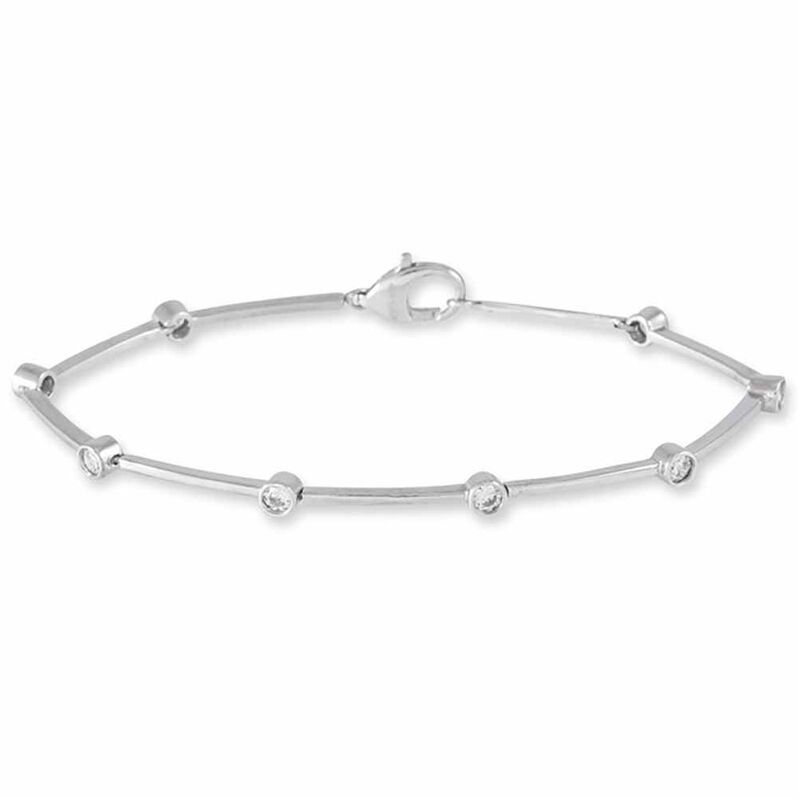 Bracelet Argent Et Oxyde - Spannringe Damen | OROVIVO