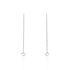 Damen Ohrringe Lang Silber 925