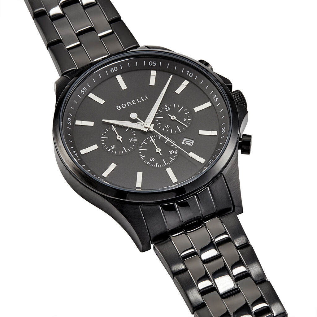 Borelli Herrenuhr Santiago Quarz Chronograph - Armbanduhren Herren | OROVIVO