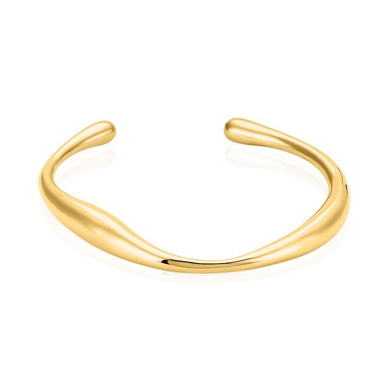 Jonc Aura Acier Jaune - Spannringe Damen | OROVIVO