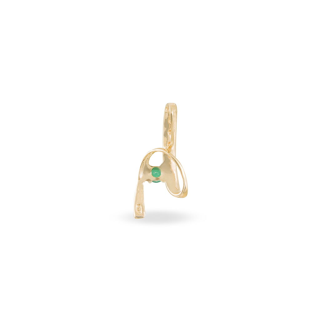 Pendentif Kirsten Or Jaune Agate - Spannringe Damen | OROVIVO